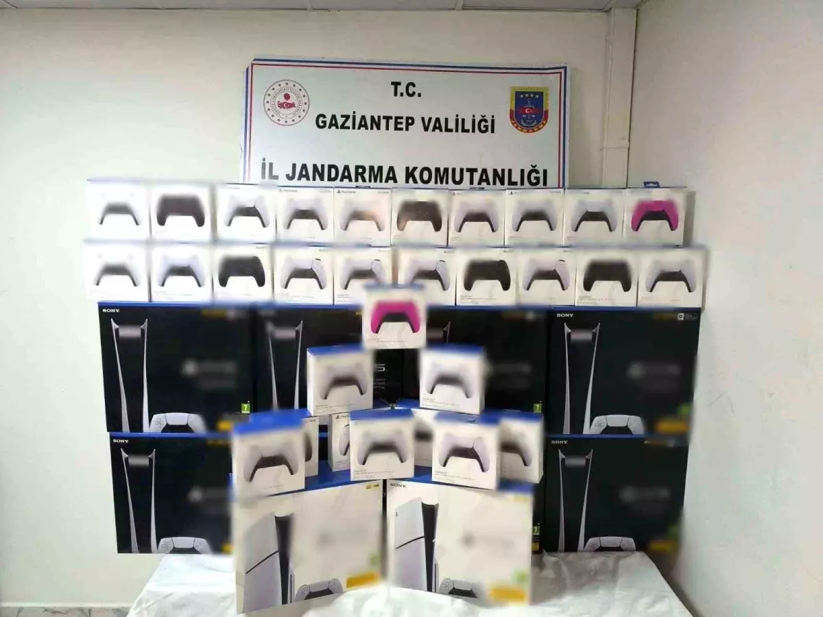 Gaziantep'te Kaçak Elektronik Eşya Operasyonu