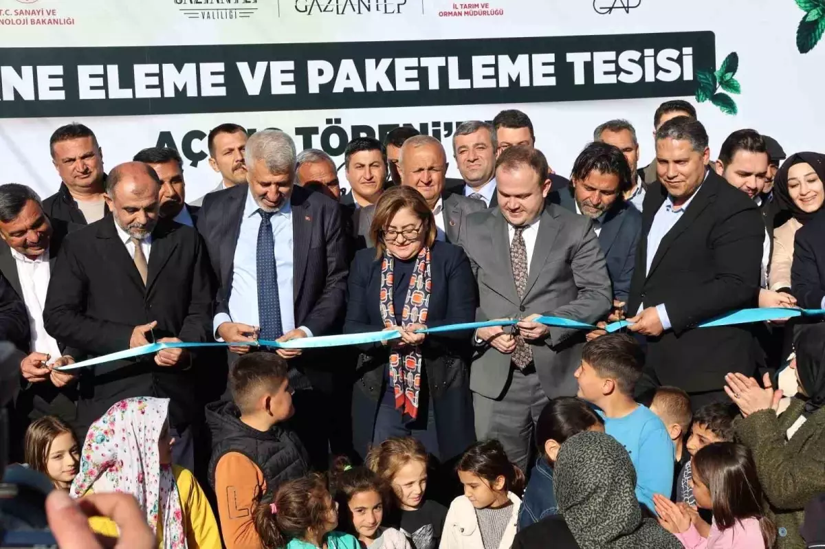 Gaziantep'te Nane Eleme ve Paketleme Tesisi Açıldı