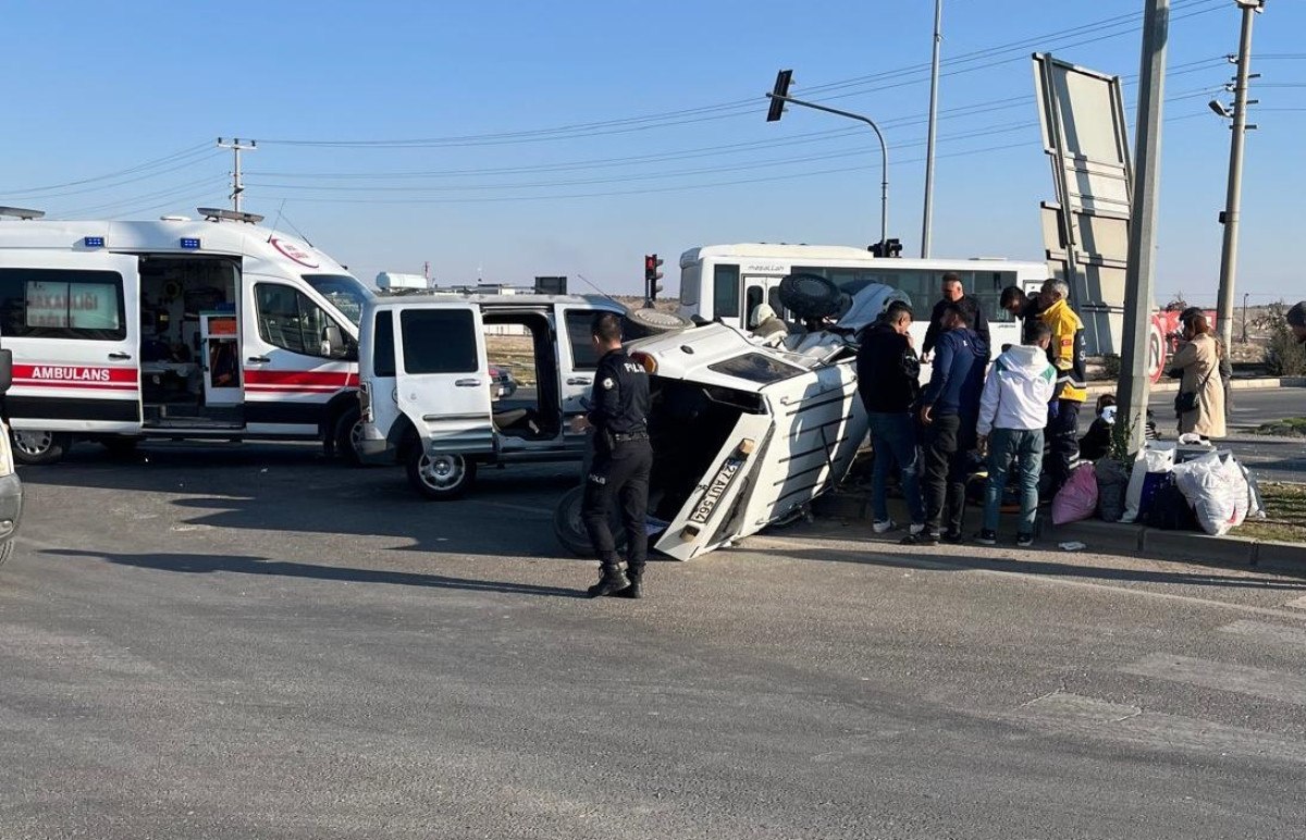 Gaziantep'te Trafik Kazası: 14 Yaralı