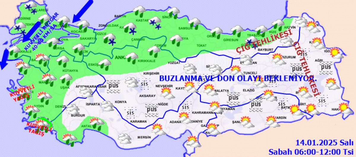 İstanbul'a Kar Yağışı Beklentisi ve Hava Durumu Raporu