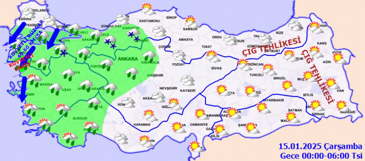 İstanbul'a Kar Yağışı Beklentisi ve Hava Durumu Raporu