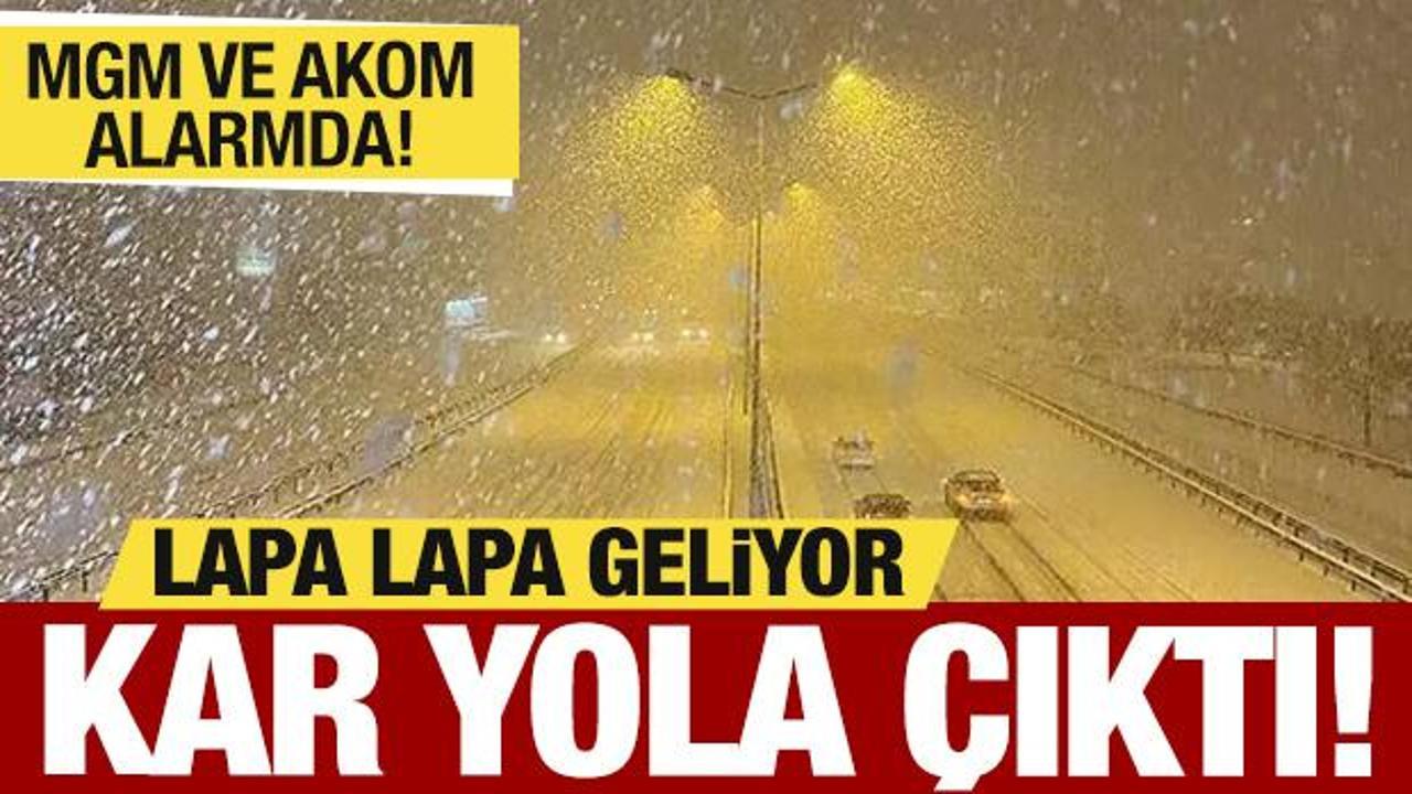 İstanbul'da Kar Uyarısı ve Yağışlı Hava Beklentisi