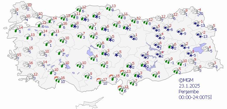 Meteoroloji'den Uyarı: Yağış ve Soğuk Hava Geliyor