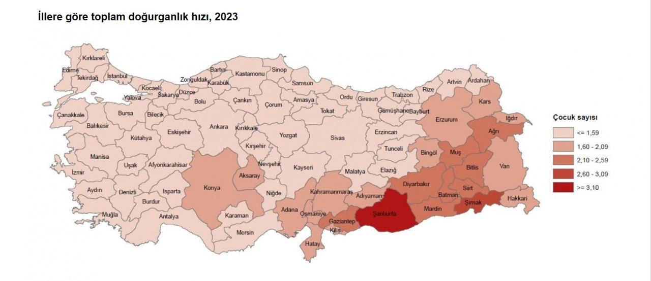 Türkiye'de Doğurganlık Hızları: 2023 Rakamları ve Endişeler