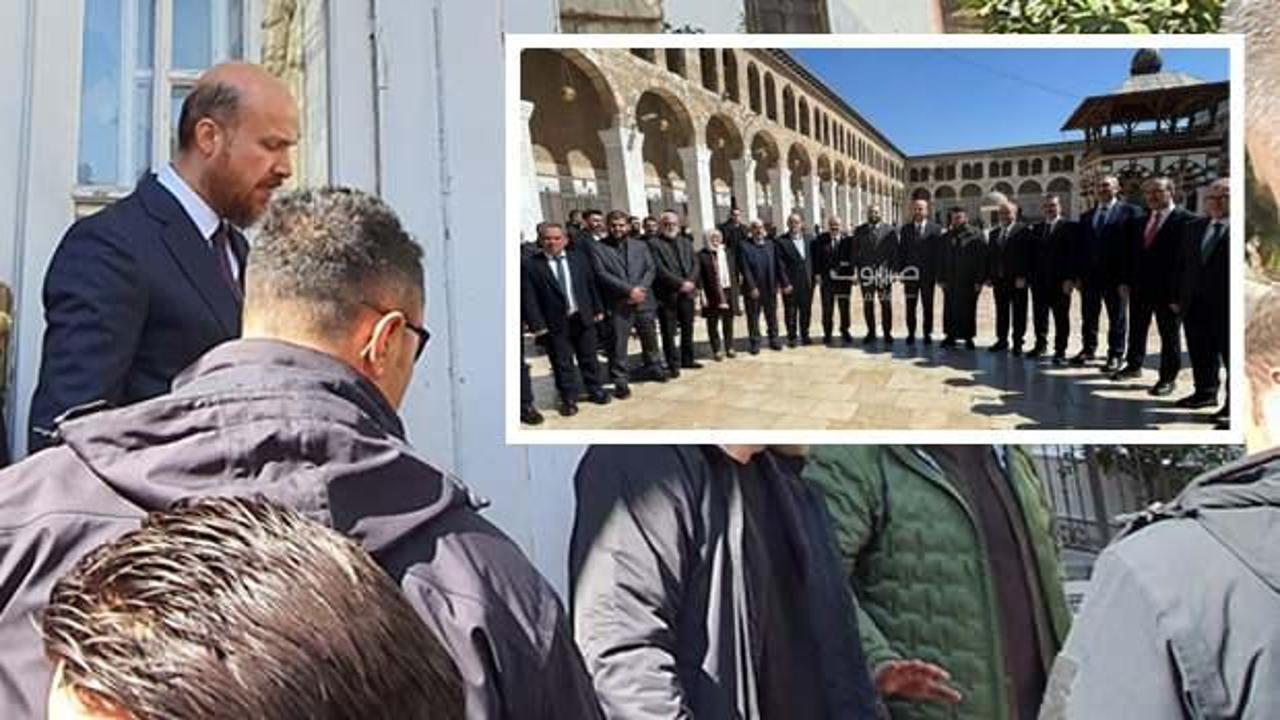 Bilal Erdoğan'ın Suriye Ziyareti ve Emevi Cami'nde Cuma Namazı