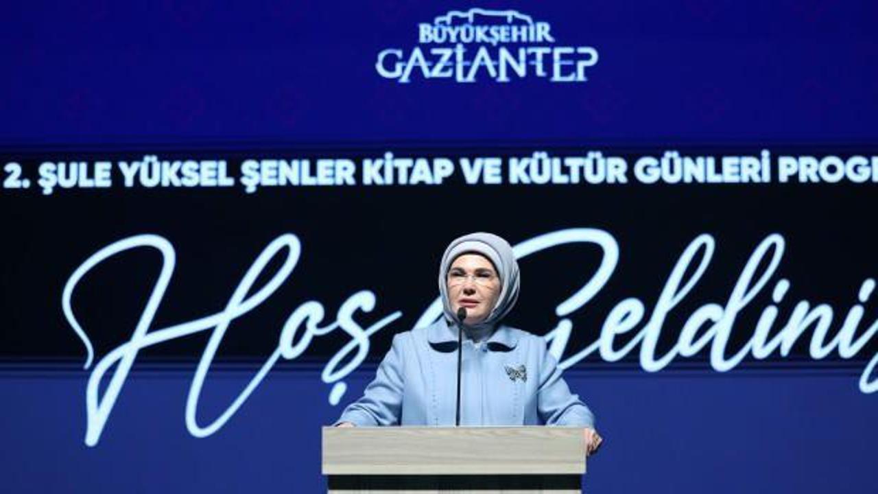 Emine Erdoğan, 2. Şule Yüksel Şenler Kitap ve Kültür Günleri'nde Konuştu