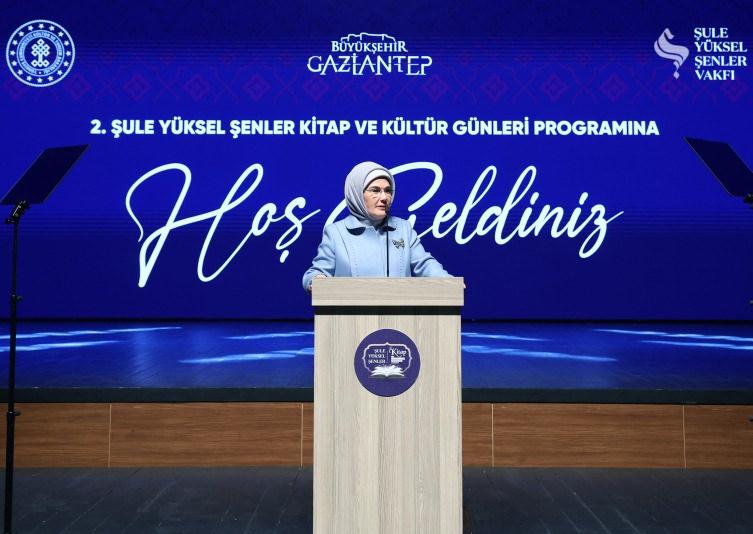 Emine Erdoğan, 2. Şule Yüksel Şenler Kitap ve Kültür Günleri'nde Konuştu