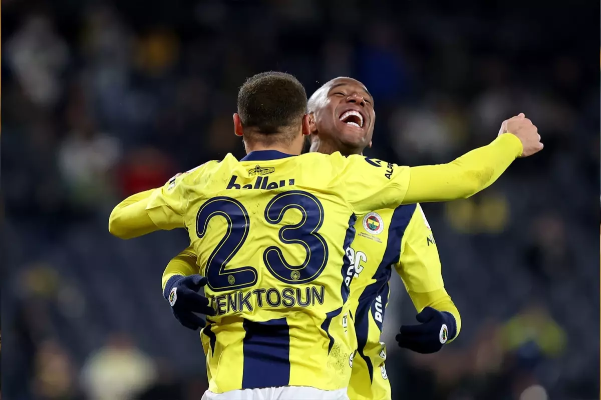 Fenerbahçe, Erzurumspor'u 5-0 Yenerek Türkiye Kupası'nda Üstünlük Sağladı