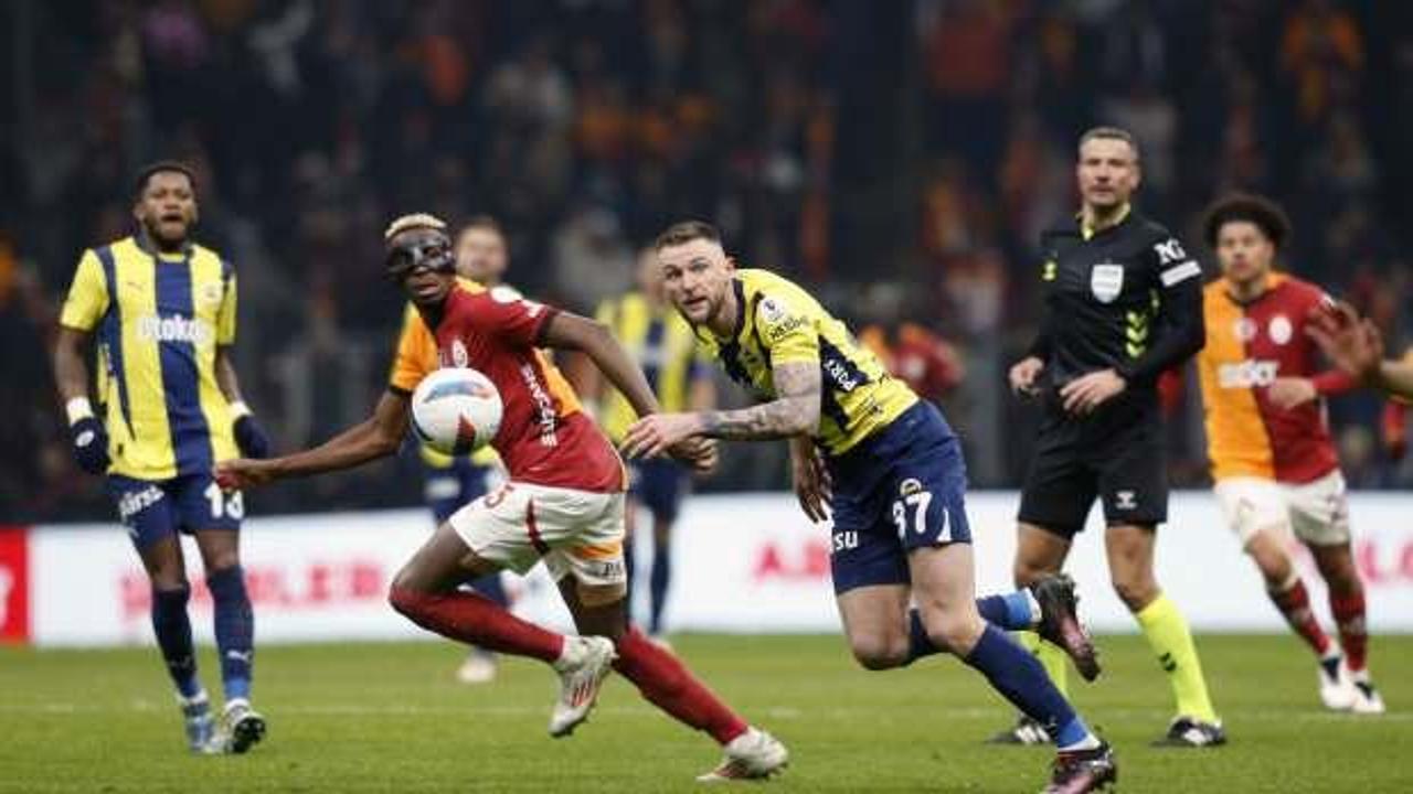 Fenerbahçe ve Galatasaray Derbisinde Golsüz Beraberlik! Süper Lig Puan Durumu