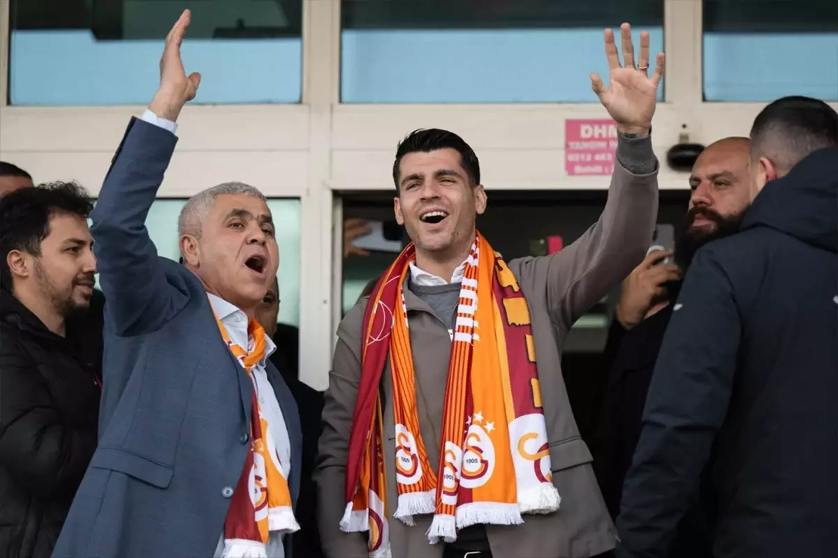 Galatasaray, Alvaro Morata ile 1.5 Yıllık Anlaşma Sağladı