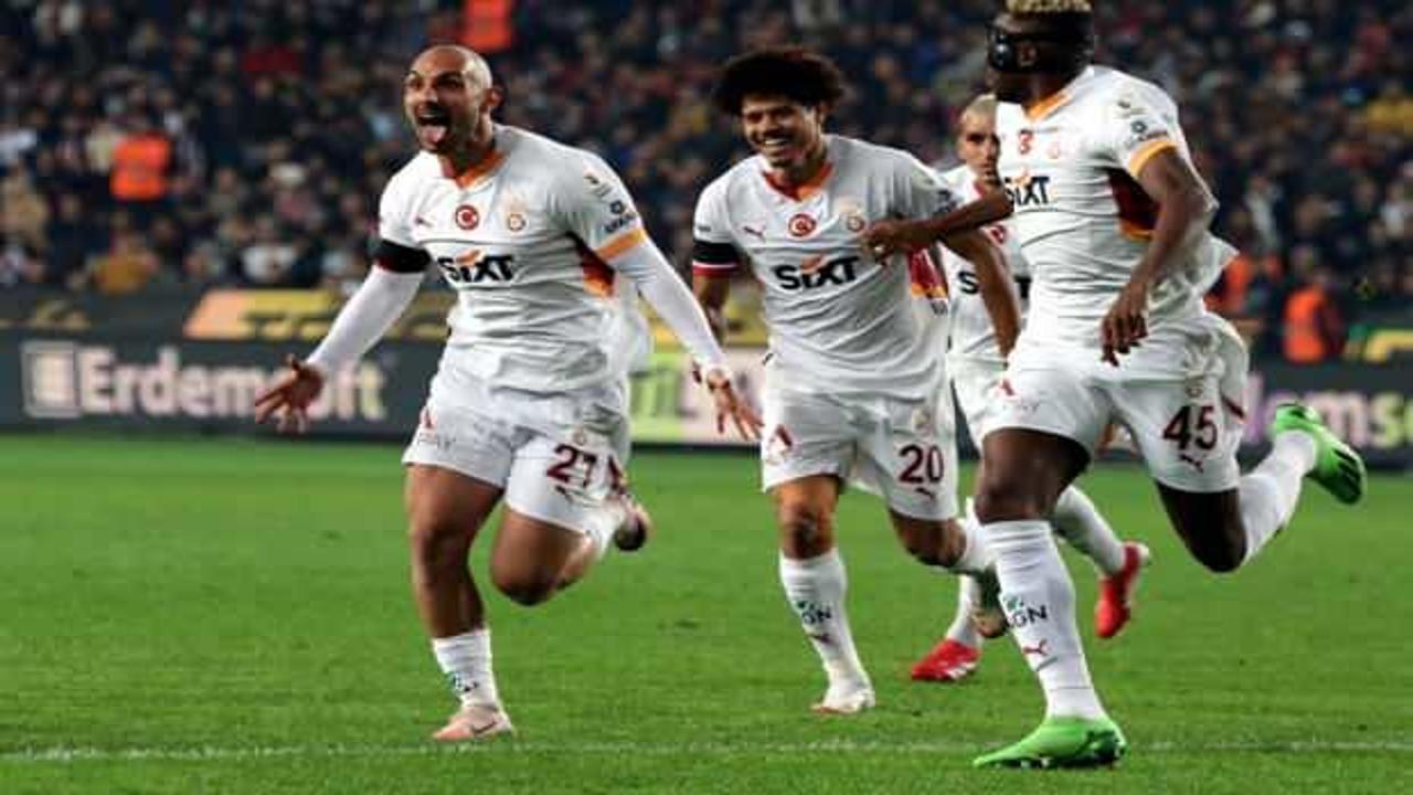 Galatasaray, Gaziantep FK'yi Ahmed Kutucu'nun Golüyle Yendi