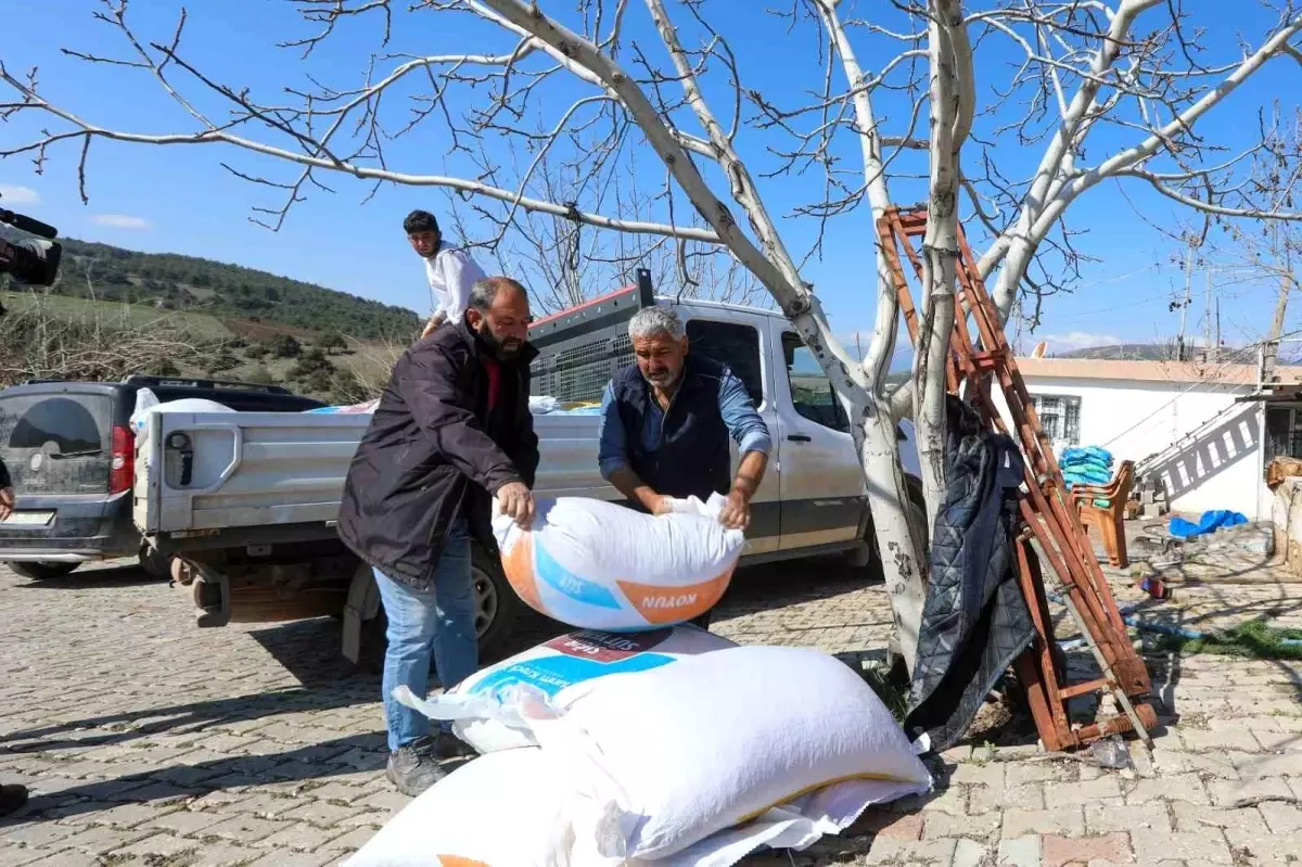 Gaziantep Büyükşehir Belediyesi'nden Depremzedelere Tarım ve Hayvancılık Desteği