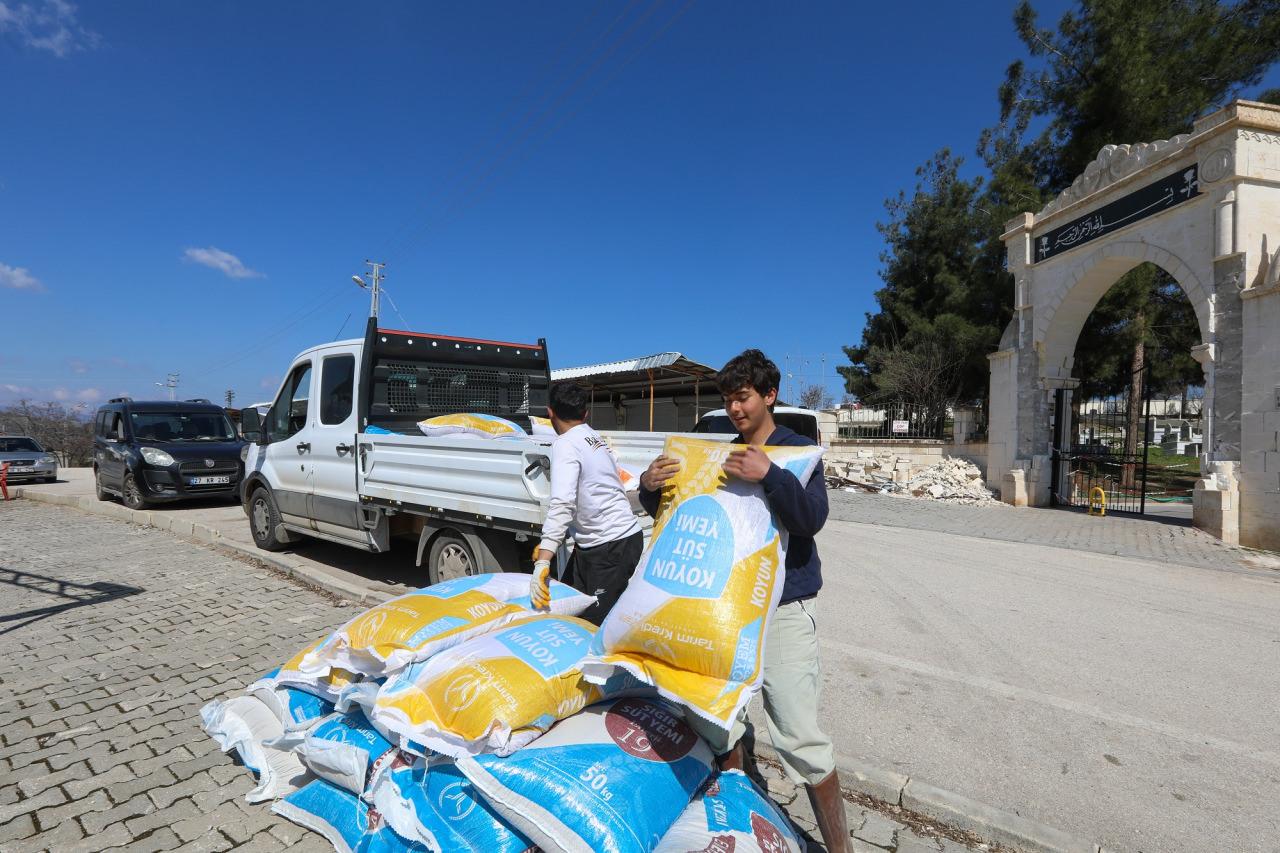 Gaziantep Büyükşehir Belediyesi'nin Deprem Sonrası Çiftçilere Destek Çalışmaları