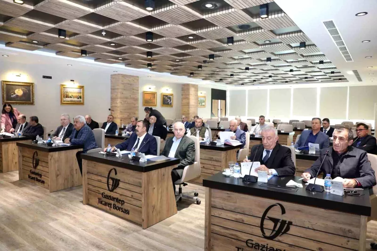 Gaziantep Ticaret Borsası'nda 2024 Değerlendirmesi ve Gelecek Hedefleri