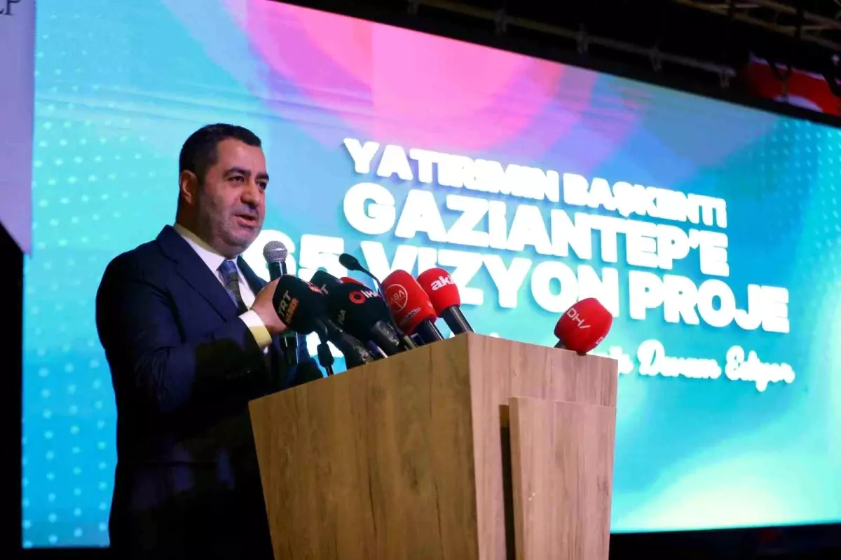 Gaziantep'te 2025 Yatırım Programı Tanıtımı: 65 Vizyon Proje