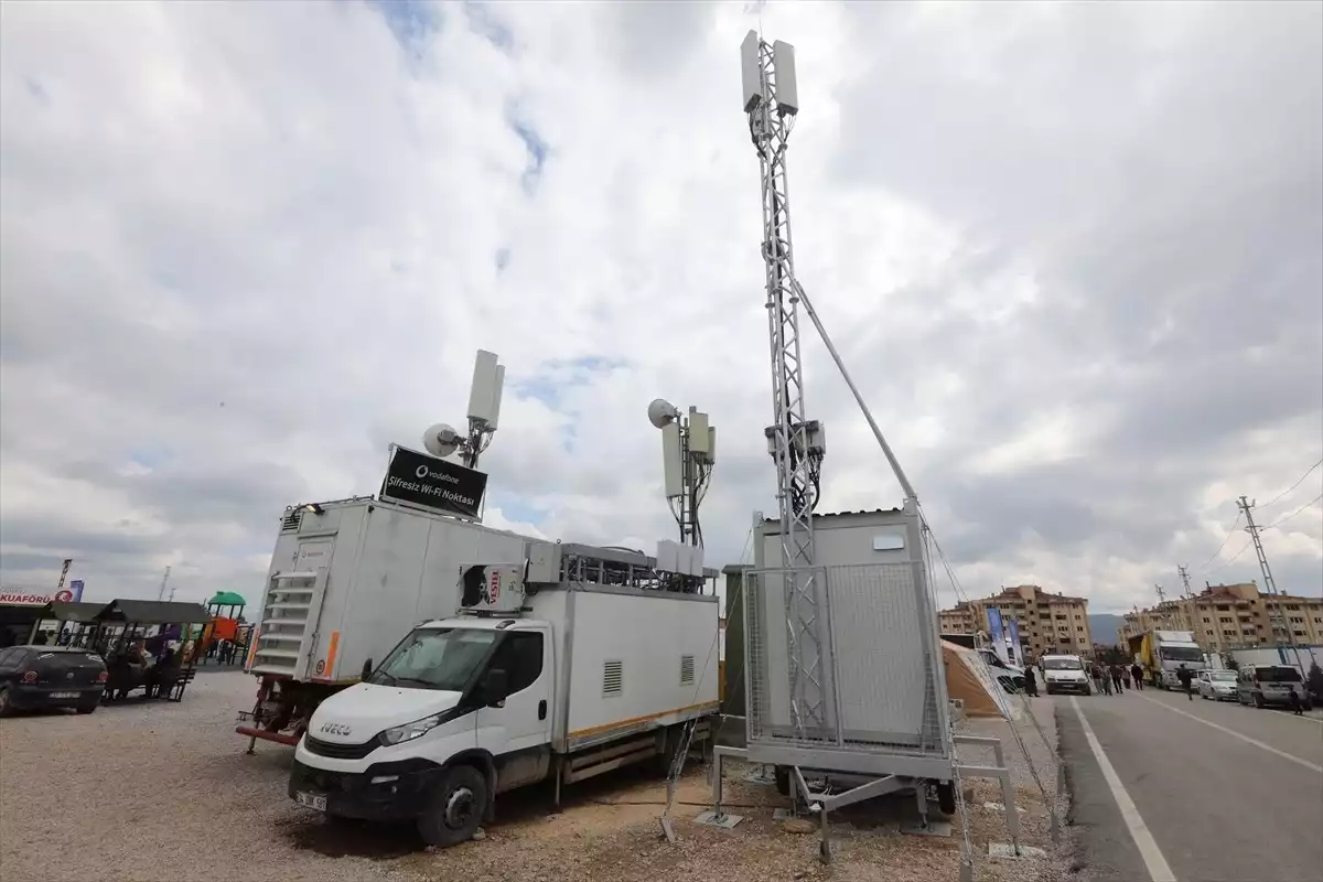 Gaziantep'te Deprem Sonrası İletişim Altyapısı İyileştiriliyor