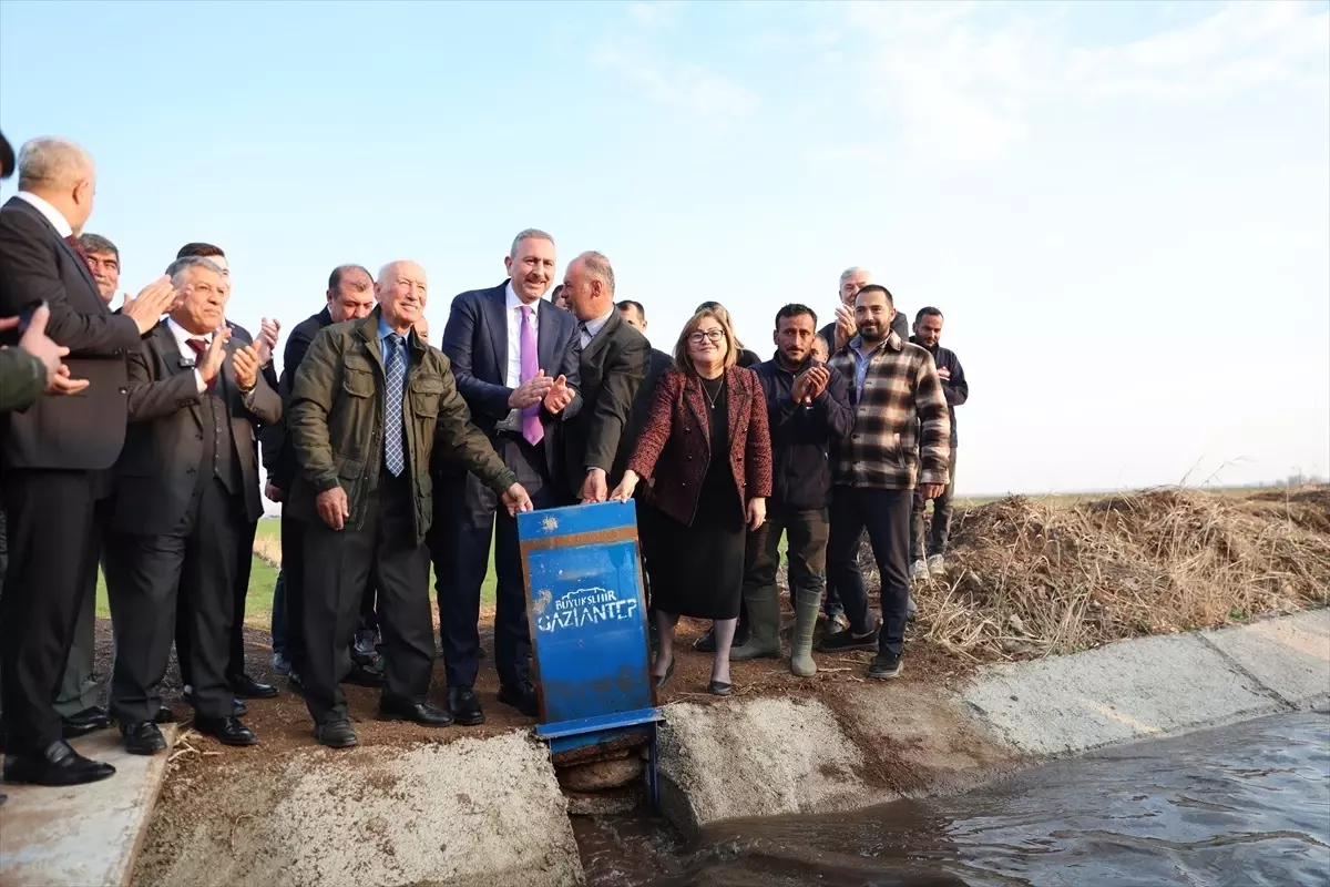 Gaziantep'te Yeni Sulama Hattı Açılışı