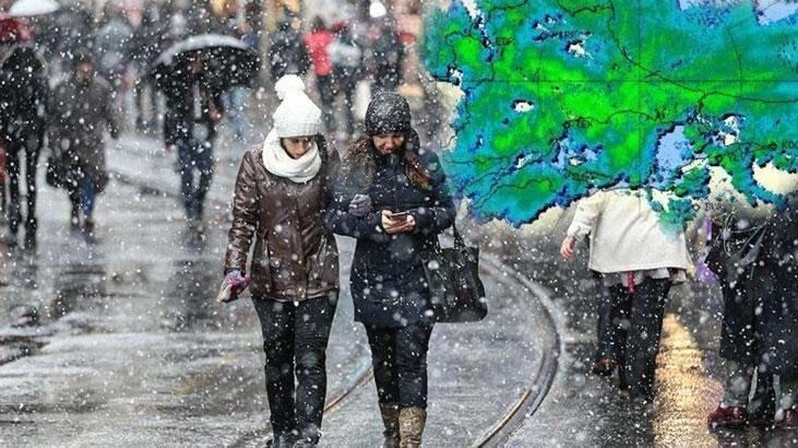 İstanbul ve 33 İlde Yoğun Kar Yağışı Uyarısı