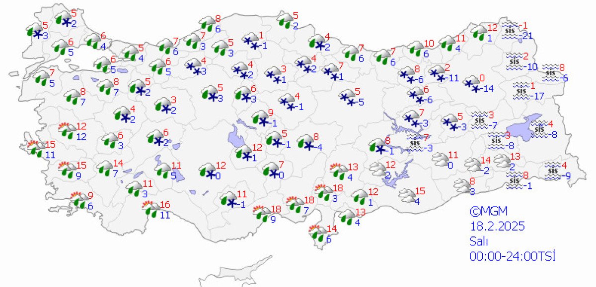 İstanbul'a Kar Yağışı Geri Dönüyor