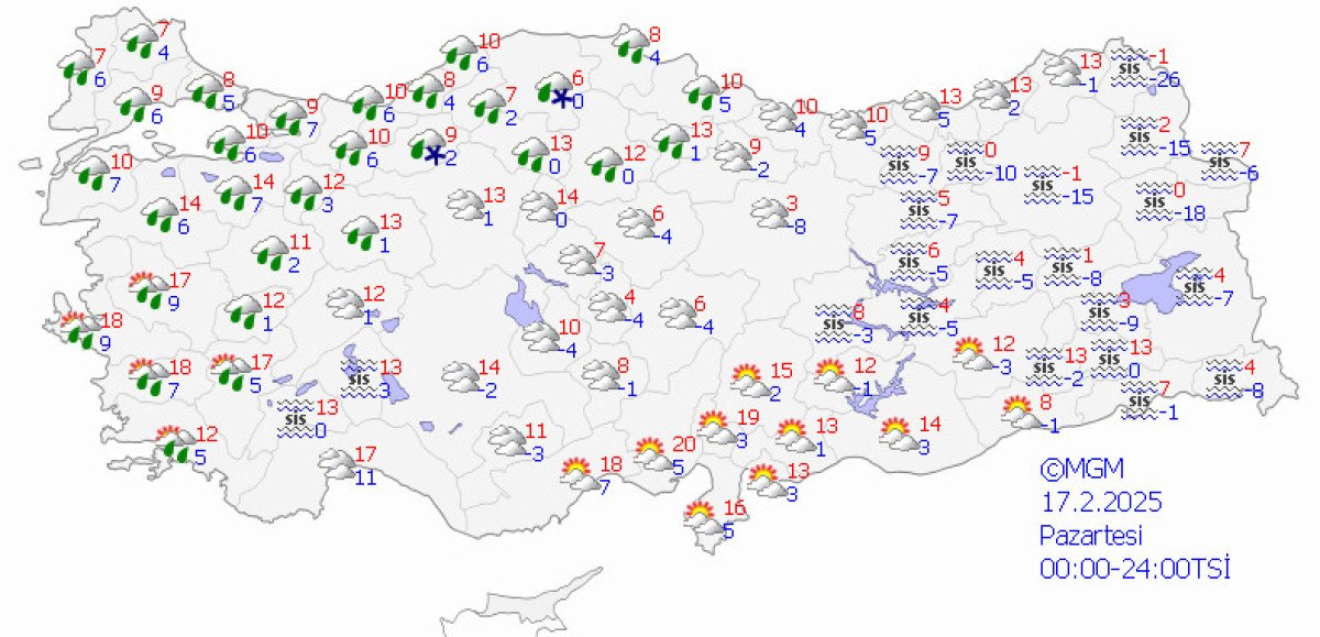 İstanbul'a Kar Yağışı Geri Dönüyor