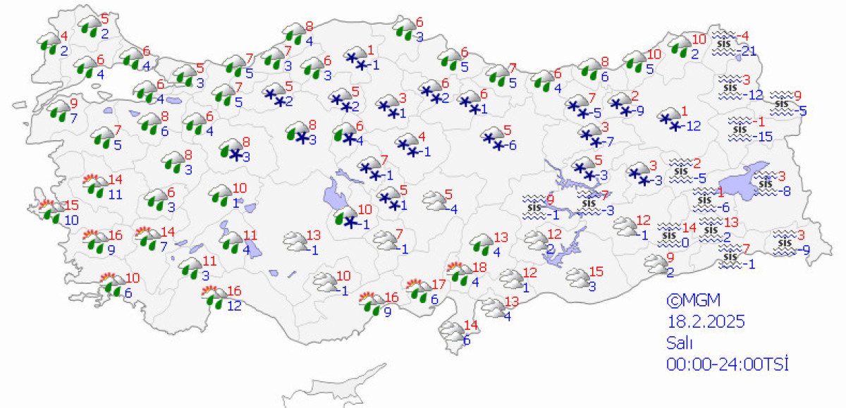 İstanbul'a Kar Yağışı Geri Dönüyor