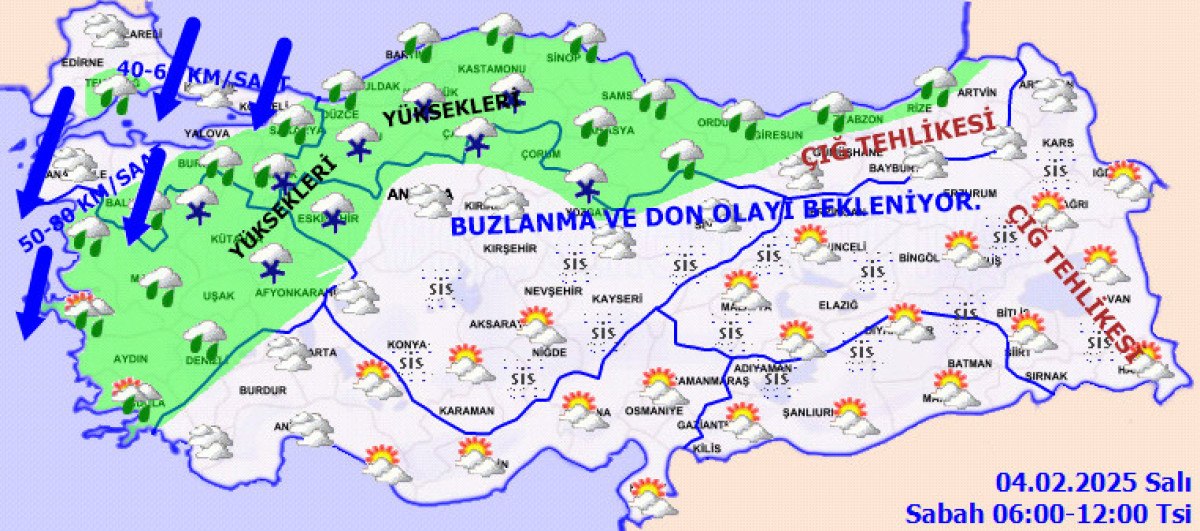 İstanbul'a Kar Yağışı Uyarısı: Çarşamba Günü Başlıyor