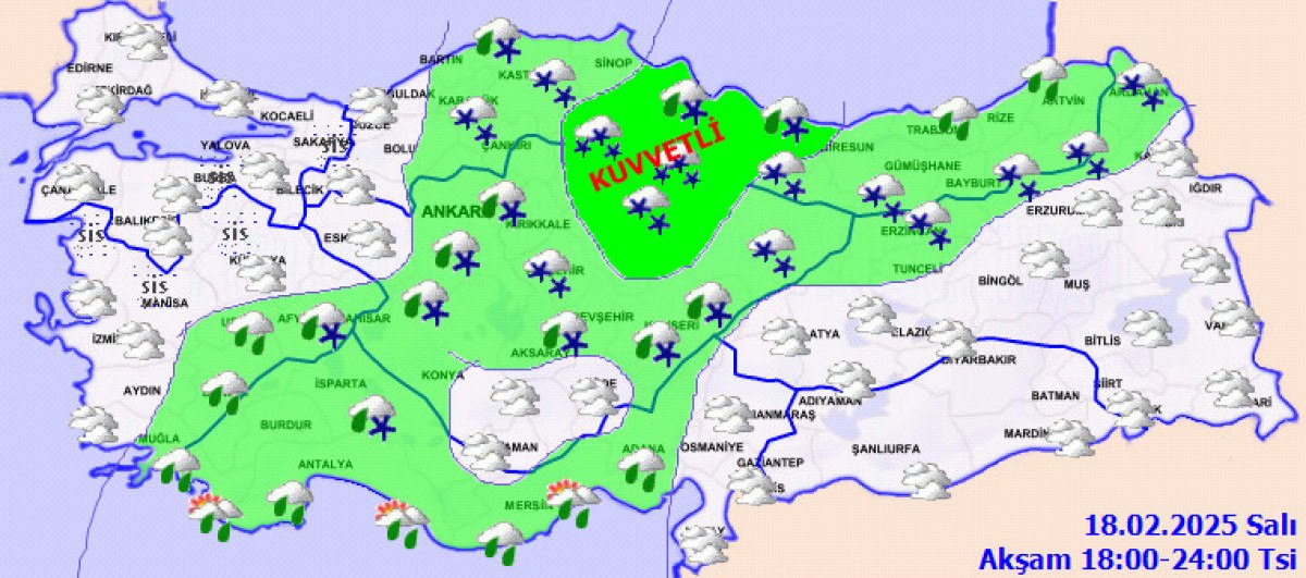 İstanbul'a Sibirya Soğukları Geldi: Kar Yağışı Bekleniyor