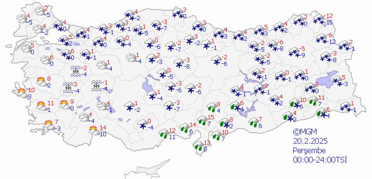 İstanbul'a Sibirya Soğukları Geldi: Kar Yağışı Bekleniyor