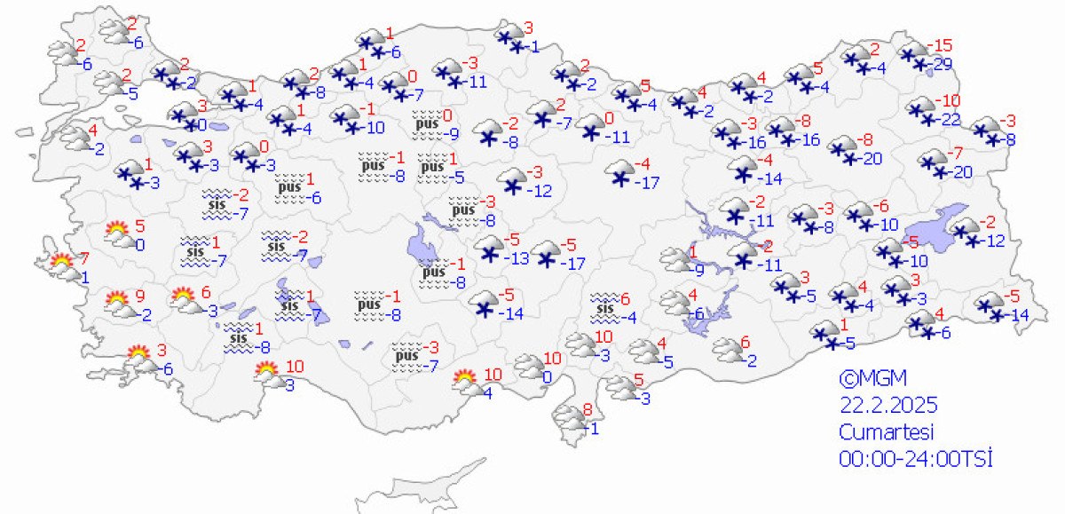 İstanbul'a Sibirya Soğukları Geldi: Kar Yağışı Bekleniyor