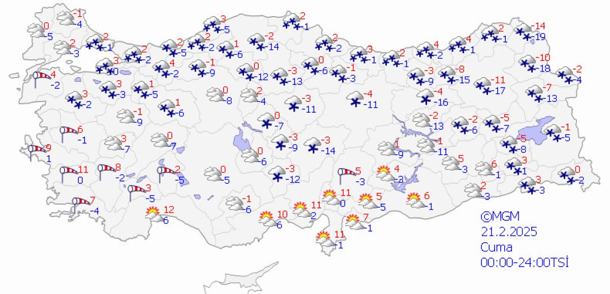 İstanbul'da Kar Yağışı ve Hava Durumu Uyarıları