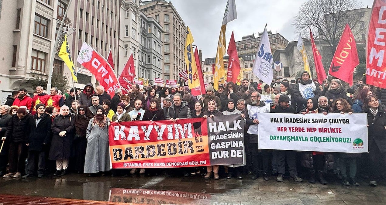 İstanbul'da Kayyum Protestosu: Halkın İradesine Saldırı