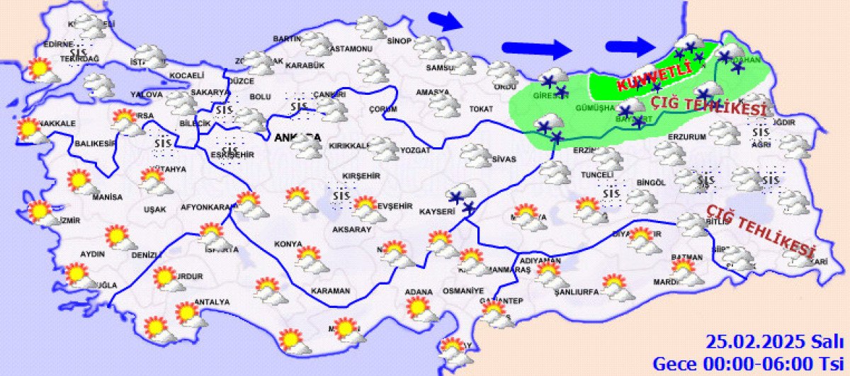 Kar Yağışı Buzlanmaya Dönüşüyor, Sıcaklıklar Artıyor