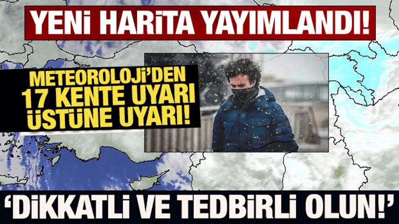 Meteoroloji'den 17 Kentte Sarı Alarm! Kuvvetli Yağış ve Rüzgar Uyarısı