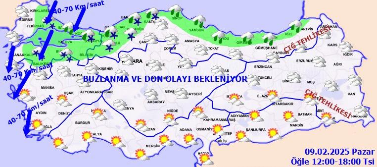 Meteoroloji'den Kar Uyarısı: İstanbul ve Diğer Şehirlerde Yağış Bekleniyor