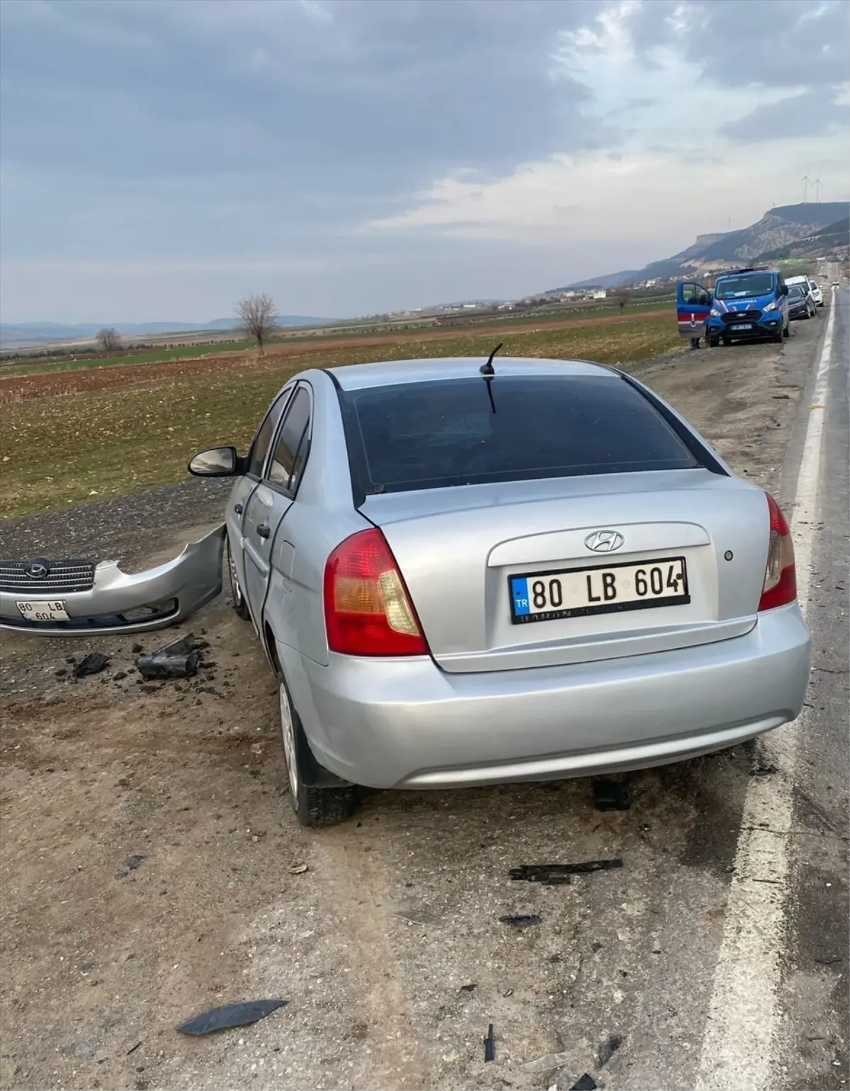 Nurdağı'nda Trafik Kazası: 5 Yaralı