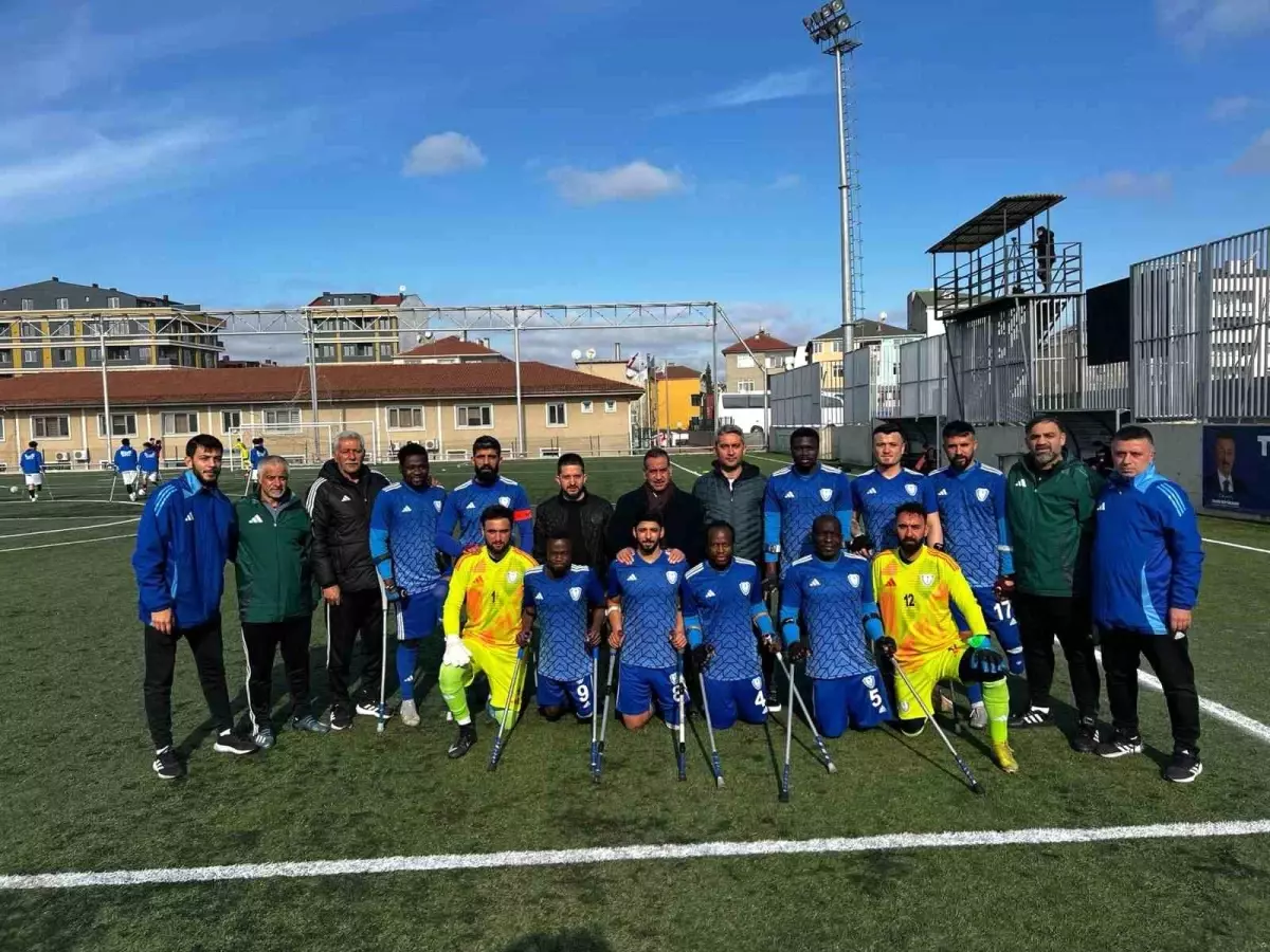 Şahinbey Belediye Ampute Futbol Takımı, Gebze'yi 3-1 Yenerek Galibiyet Serisini Sürdürüyor