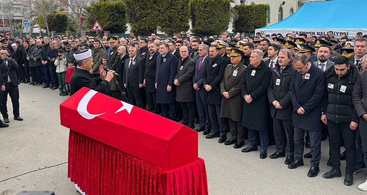 Şehit Uzman Çavuş Osman Oktay'ın Cenaze Töreni