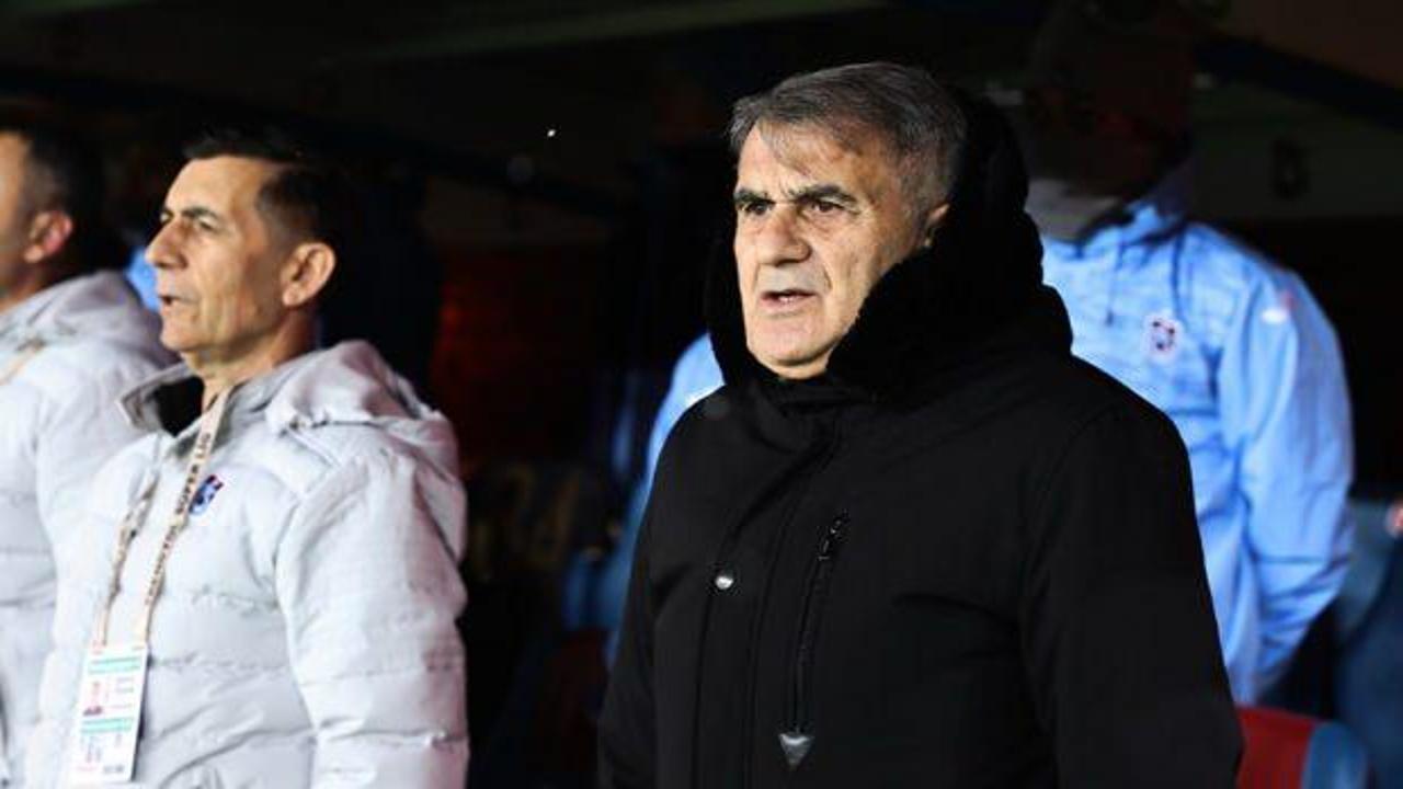 Şenol Güneş'ten Trabzonspor'un Fikstürü Hakkında Eleştiriler