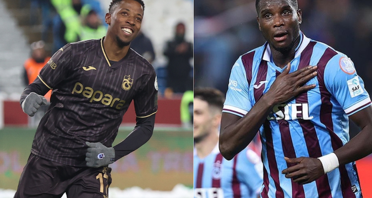 Trabzonspor'da Simon Banza, Paul Onuachu'yu Geride Bıraktı