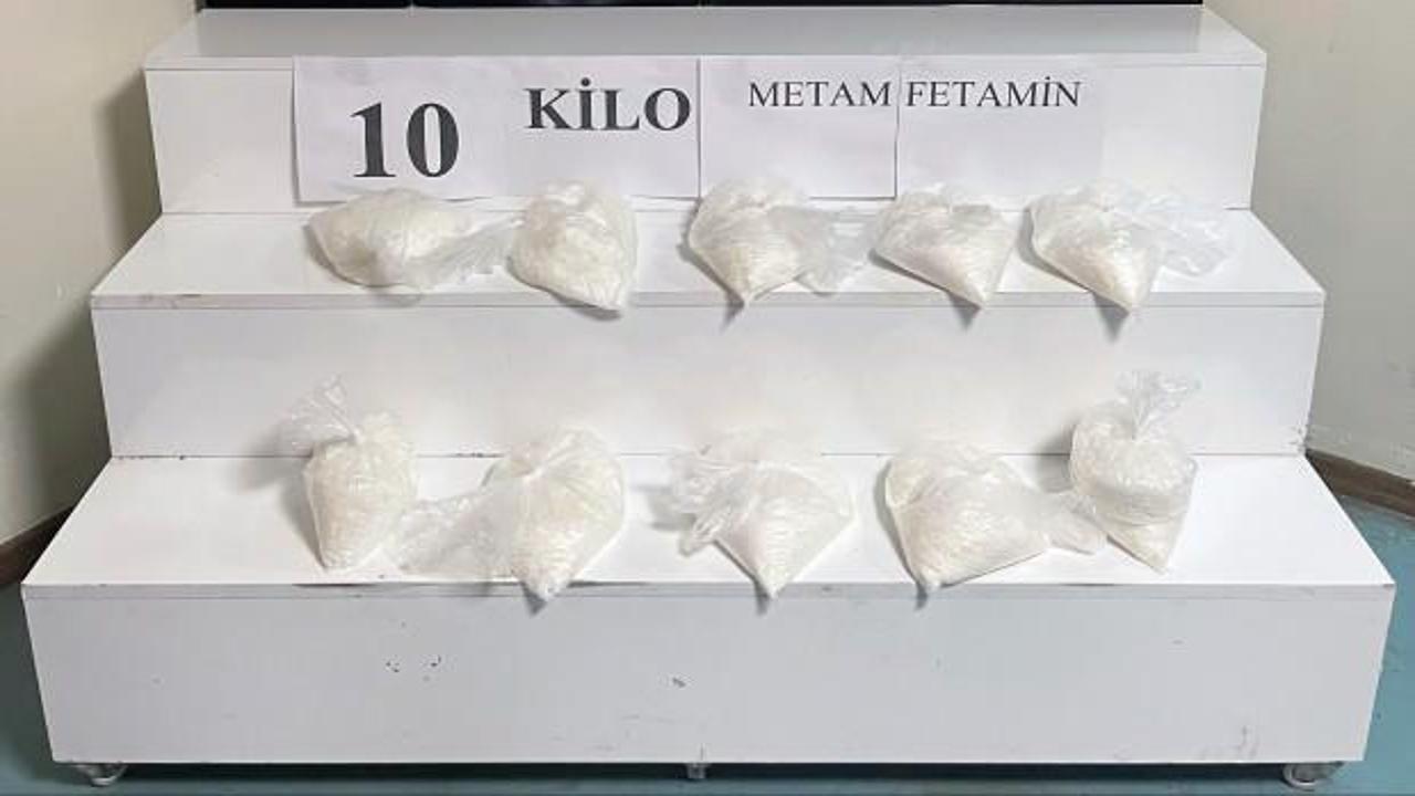 Adana'da 10 Kilo Metamfetaminle Yakalanan Şahıs: 'Şeker Sanıyordum'