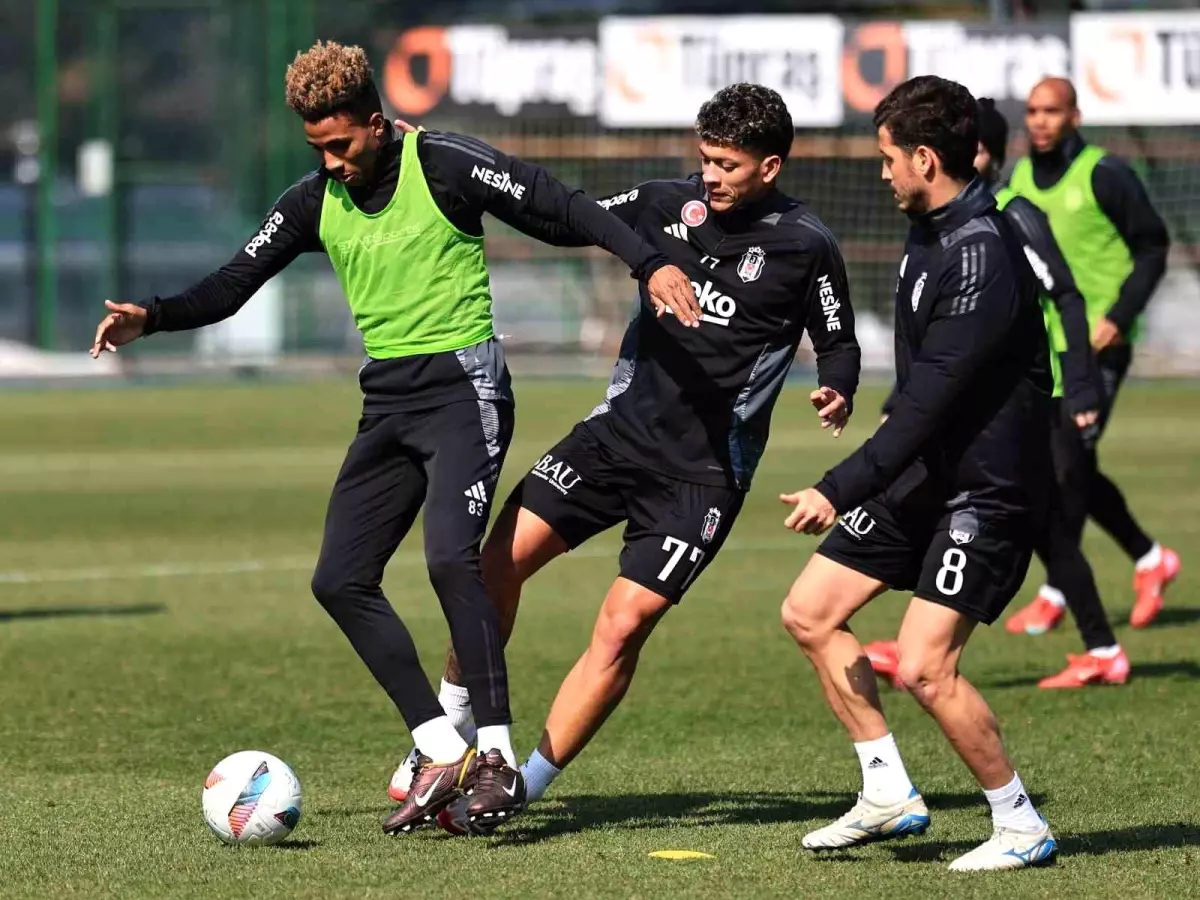 Beşiktaş, Gaziantep FK Maçı Hazırlıklarına Devam Ediyor