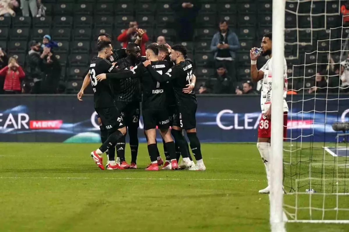 Beşiktaş, Gaziantep FK'yi 1-0 Geçti