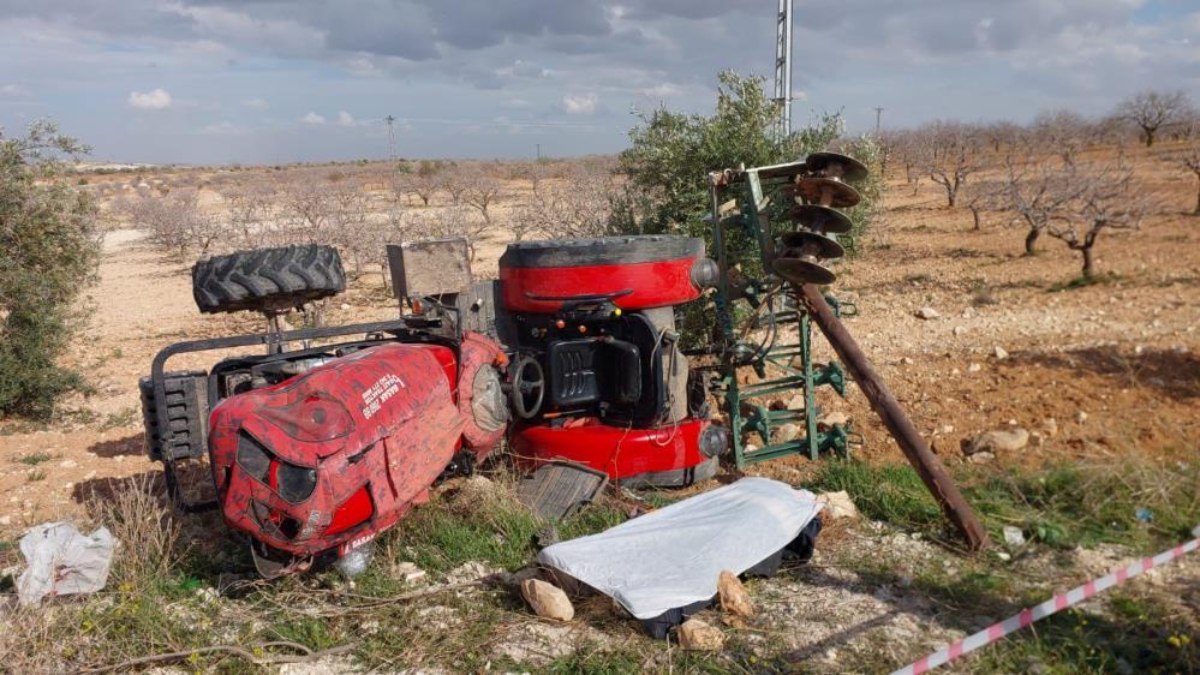 Gaziantep'te Traktör Kazasında Kalp Krizi Geçiren Adam Hayatını Kaybetti