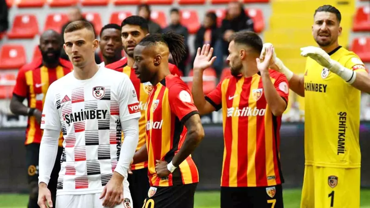 Kayserispor ve Gaziantep FK 10. Randevusuna Çıkıyor