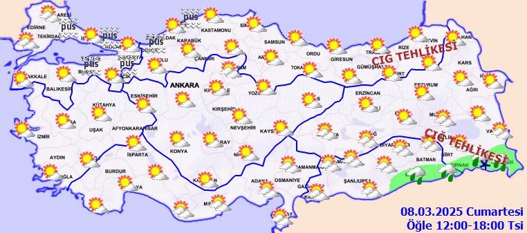 Meteoroloji'den Hava Durumu Uyarısı: Çığ ve Buzlanma Tehlikesi