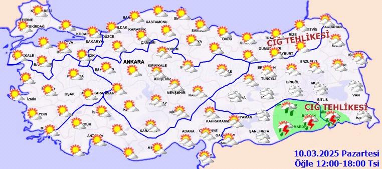 Meteoroloji'den Sıcaklık Uyarısı: Hava 20 Dereceyi Aşacak