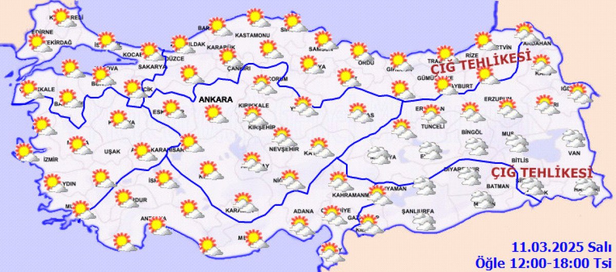 Meteoroloji'den Son Hava Durumu Raporu: Sıcaklıklar Artmaya Devam Ediyor