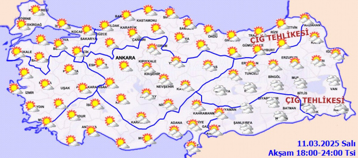 Meteoroloji'den Son Hava Durumu Raporu: Sıcaklıklar Artmaya Devam Ediyor