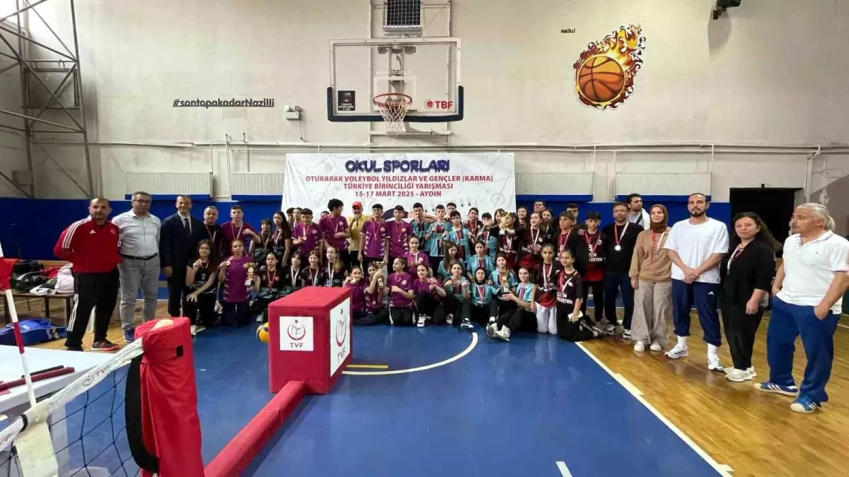 Okul Sporları Oturarak Voleybol Türkiye Birinciliği Sona Erdi