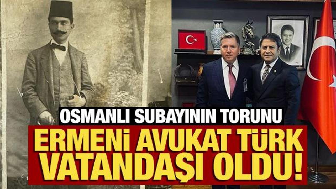 Osmanlı Subayının Torunu Glen Frederic Matheson Türk Vatandaşı Oldu